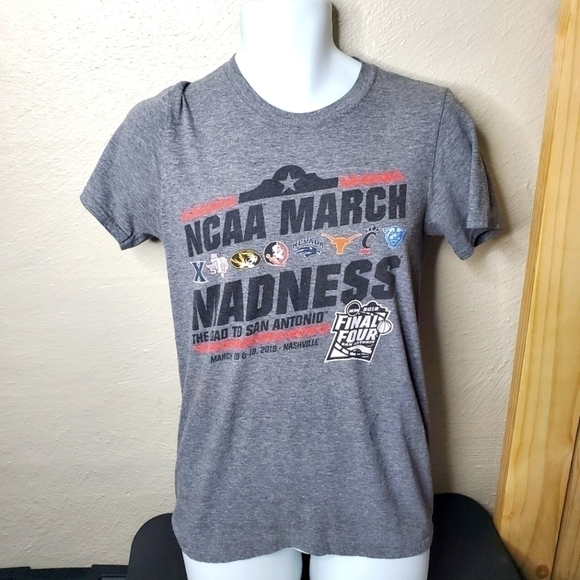 NCAA 2018 March Madness Nashville T Shirt Men's Small Grey - Picture 1 of 9